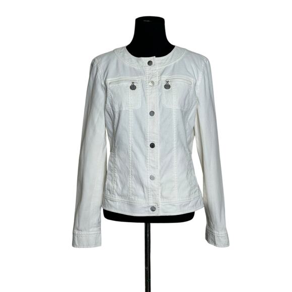 Doncaster creamy white pants and jacket set size 6 - Picture 10 of 16